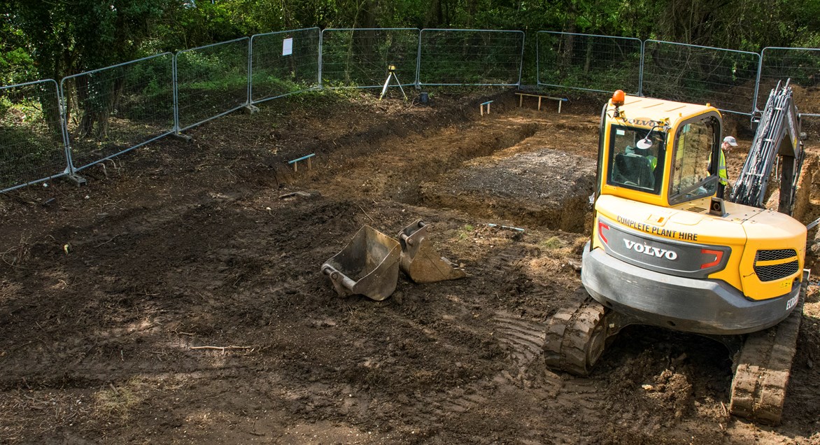 The Digger gets to Work