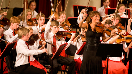 Nicola Benedetti with the NCO in 2011